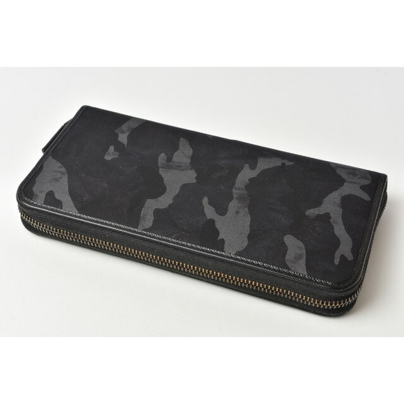 Prada Black Wallet Camouflage Long Tessuto - Picture 1 of 10